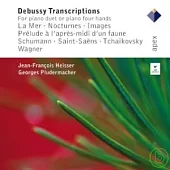 JEAN-FRANCOIS HESSER / TRANSCRIPTIONS FOR PIANO DUET OR PIANO 4 HANDS OF OR BY DEBUSSY (2CD)