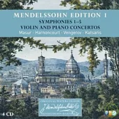 MENDELSSOHN EDITION VOL.1 ORCHESTRAL MUSIC (4CD)