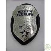 痞子英雄警徽皮革腰扣