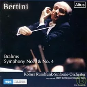 Bertini in K?ln Vol.5/Brahms symphony No.3 & 4 / Gary Bertini