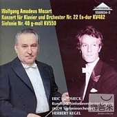 Mozart piano concerto No.22 and symphony No.40 / Herbert Kegel,Erik Heidsieck