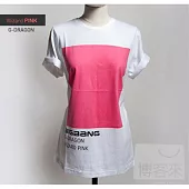 BIGBANG / BIGBANG 2012 STILL ALIVE炫彩方塊潮T G-DRAGON款 (魔法粉紅)_M