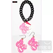 2NE1 / 2NE1 I LOVE YOU吊飾手環+耳環組 BOM款