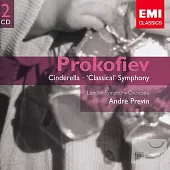 Prokofiev: Cinderella - ’Classical’ Symphony / Andre Previn (2CD)