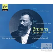 Brahms: Symphonies 1-4 / Chistoph Eschenbach (4CD)