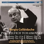 Celibidache conducts Tchikovsky symphony No.4 and No.5 (2CD)