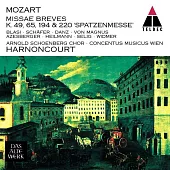 Mozart: Missae Breves K.49, 65, 194 & 220 / Harnoncourt / Concentus Musicus Wien