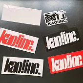 顏社+蛋堡 / LOGO貼紙四件組