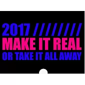 鼓鼓 / 2017天天MAKE IT REAL可以唷 桌曆