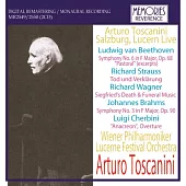 托斯卡尼尼在薩爾茲堡音樂節與琉森音樂節的兩場傳奇音樂會實況 (2CD)