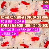 浦朗克：光榮頌 & 奧乃格：第三號交響曲《禮拜儀式》/ 楊頌斯〈指揮〉阿姆斯特丹大會堂管弦樂團 (SACD)