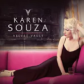 Karen Souza / Velvet Vault (進口版LP彩膠唱片)