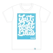 [Just Rock It 2019 藍 BLUE 巡迴演唱會 鳥巢場限定周邊商品] 五月天 / 天天天天天空藍 白T - GM