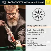 莫札特單簧管作品集(SACD)/德克‧阿爾特曼，鈴木優人，路德維格室內管絃樂團