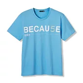 五月天 Mayday / 因為你 所以我 天藍T - XL