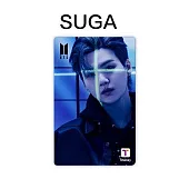 官方週邊商品 防彈少年團 BTS X T-MONEY CARD 閃卡 交通卡【SUGA】(韓國進口版)