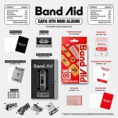 DAY6 - 9TH MINI ALBUM [BAND AID] 迷你九輯 NEMO 隨機版 (韓國進口版)