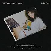 太妍 TAEYEON(少女時代)- LETTER TO MYSELF 迷你六輯 AM通路版