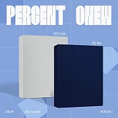溫流 ONEW ( SHINee ) - 2ND ALBUM [PERCENT]【PHOTOBOOK VER兩版合購】(韓國進口版)
