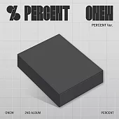 溫流 ONEW ( SHINee ) - 2ND ALBUM [PERCENT]【PERCENT版】(韓國進口版)