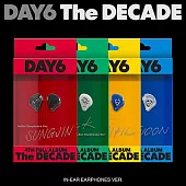 DAY6 - 4TH ALBUM [THE DECADE] 正規四輯 IN-EAR EARPHONES四版合購 (韓國進口版)
