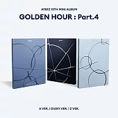 ATEEZ - [GOLDEN HOUR PART.4] 迷你十三輯 PH三版合購 (韓國進口版)