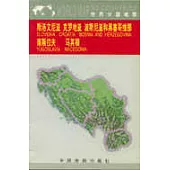 斯洛文尼亞、克羅地亞、 波斯尼亞和黑塞哥維那、塞爾維亞和黑山、馬其頓地圖