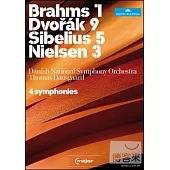 四首交響曲/湯瑪斯‧道斯加德(指揮)丹麥國家交響樂團 2DVD
