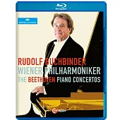 貝多芬：鋼琴協奏曲全集/布赫賓德/維也納愛樂管弦樂團 (藍光BD)