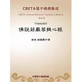 佛說莊嚴菩提心經 (電子書)