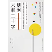 刪到只剩二十字：用一個強而有力的訊息打動對方，寫文案和說話都用得到的高概念溝通術 (電子書)