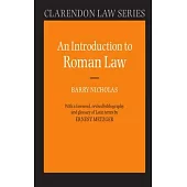 An Introduction to Roman Law