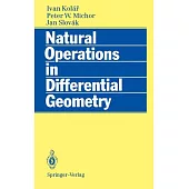 Natural Operations in Differential Geometry