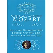 Eine Kleine Nachtmusik, K525, Serenata Notturna, K239 and Sinfonia Concertante, K364