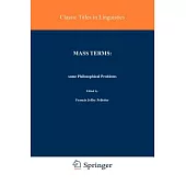 Mass Terms: Some Philosophical Problems