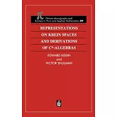 Representations on Krein Spaces and Derivations of C-Algebras