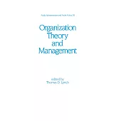 Organization Theory and Management