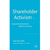 Shareholder Activism: Corporate Governance and Reforms in Korea