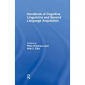 Handbook of Cognitive Linguistics and Second Language Acquisition