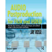 Audio Postproduction for Film and Video: After-The-Shoot Solutions, Professional Techniques, and Cookbook Recipes to Make Your Project Sound Better [W