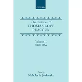 The Letters of Thomas Love Peacock: Volume 2