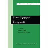 First Person Singular: Papers from the Conference on an Oral Archive for the History of American Linguistics, Charlotte, N.C. Ma