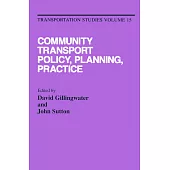 Community Transport: Policy, Planning and Practice