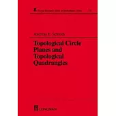 Topological Circle Planes and Topological Quadrangles