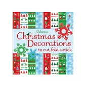 Christmas decorations to cut, fold and stick