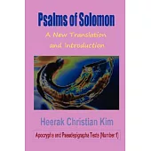 Psalms of Solomon: A New Translation and Introduction