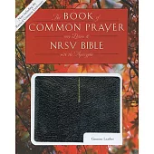 Book of Common Prayer 1979, Rcl Edition/ New Revised Standard Version Bible With Apocrypha, Black Genuine Leather, 9634ap