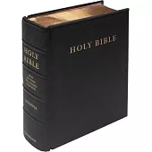 The Holy Bible: New Revised Standard Version, Black, Goatskin Leather, Anglicized Edition containing The Old and New Testaments