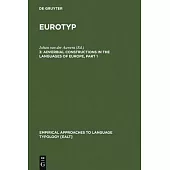 Adverbial Constructions in the Languages of Europe