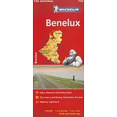 Michelin Benelux Map 714